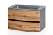 Badezimmer-Set >Kopenhagen< in Wotaneiche - 80x200x49cm (BxHxT)