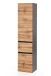 Badezimmer-Set >Kopenhagen< in Wotaneiche - 80x200x49cm (BxHxT)