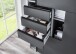 Schwebetürenschrank >Susanetta< in Graphit - 225x210x64cm (BxHxT)