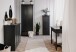 Mehrzweckschrank >Vitoria< in Anthrazit - 80x200x39cm (BxHxT)