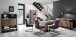 Esszimmerstuhl >Salta< (2-er Set) in Merlot aus Metall - 48x96x64cm (BxHxT)