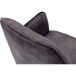 Polsterdrehstuhl >Ottawa< (2-er Set) in Anthrazit aus Metall - 60x89x64cm (BxHxT)