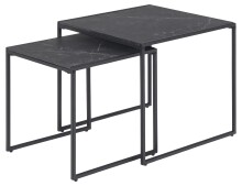 Satztisch >Inverness< in Schwarz matt aus MDF...