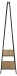 Garderobenständer >Carney< in Wildeiche aus Metall,MDF - 77x165x37cm (BxHxT)