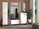 Garderobenschrank >Cacak< in Weiß - 60x191,5x33cm (BxHxT)