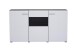 Highboard >Borca< in Opaque White - 173x96,5x41,5cm (BxHxT)