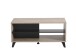 Couchtisch >Uzice< in Grey Oak - 101x47x50cm (BxHxT)