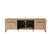 TV-Board >Sabac< in Artisan Eiche - 153x54x42cm...