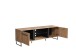 TV-Board >Sabac< in Artisan Eiche - 153x54x42cm (BxHxT)