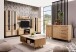 TV-Board >Sabac< in Artisan Eiche - 153x54x42cm (BxHxT)