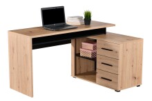 Schreibtisch >Paracin< in Artisan Eiche -...