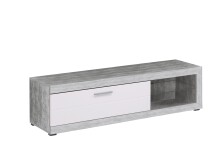 TV-Board >Ruma< in Beton - 181x43,5x41,5cm (BxHxT)