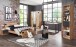 Kleiderschrank >Lothar< in Plankeneiche - 135x198x58cm (BxHxT)