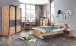 Rollcontainer >Lothar< in Plankeneiche - 46x58x40cm (BxHxT)