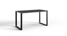 Schreibtisch >Nickola< in Graphit - 140x75x70cm...