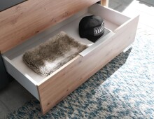 Kleiderschrank >Filberto< in Graphit - 182x210x59cm (BxHxT)