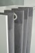 Kleiderschrank >Jill< in Weiß - 100x145x50cm (BxHxT)
