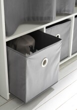 Kleiderschrank >Jill< in Weiß - 100x180x50cm (BxHxT)