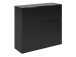 Kommode >Domenico< in Schwarz Perl - 90x80x32cm (BxHxT)