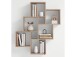 Wandregal >Annaliese< in Eiche - 81,5x94,5x16cm (BxHxT)