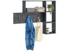 Garderobenpaneel >Karlan< in Matera - 103,5x81x16cm (BxHxT)