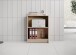 Regal >Lissy< in Sonoma-Eiche - 60x78x28cm (BxHxT)