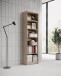 Regal >Lissy< in Sonoma-Eiche - 60x202x28cm (BxHxT)