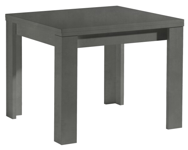 Esstisch >Monterrey< ausziehbar bis 136cm in Graphit - 80/136x78x60cm (BxHxT)