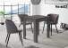 Esstisch >Monterrey< ausziehbar bis 136cm in Graphit - 80/136x78x60cm (BxHxT)