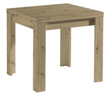 Esstisch >Monterrey< ausziehbar bis 136cm in Asteiche - 80/136x78x80cm (BxHxT)