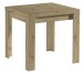 Esstisch >Monterrey< ausziehbar bis 136cm in Asteiche - 80/136x78x80cm (BxHxT)