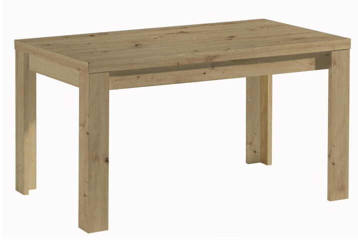 Esstisch >Monterrey< ausziehbar bis 176cm, Asteiche Dekor - 120/176x78x80cm (BxHxT)