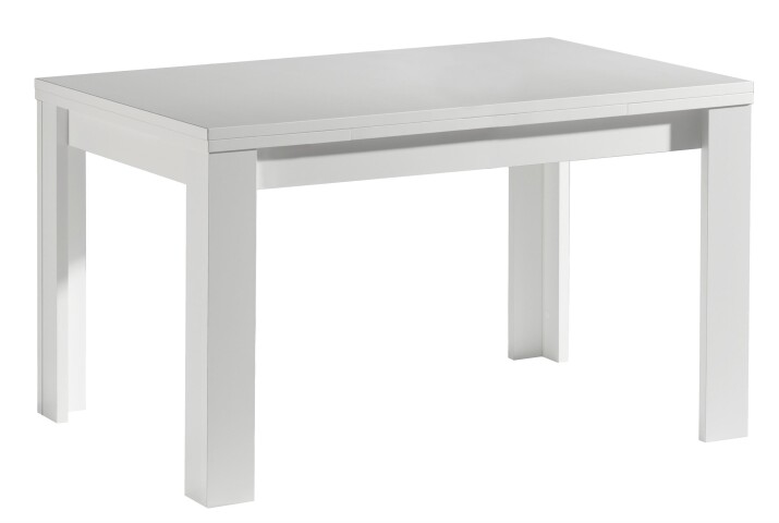 Esstisch >Monterrey< ausziehbar bis 176cm in Weiß matt - 120/176x78x80cm (BxHxT)