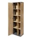 Hochschrank >Nebraska< in Matera Beton - 50x160x31cm (BxHxT)