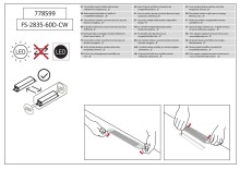 Badezimmer-Set >Nebraska< (3-teilig) in Matera Beton - 180x190x53cm (BxHxT)