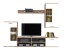 Wohnwand >Kenton< in Artisan Eiche - 230x185x38cm (BxHxT)