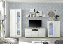 TV-Board >Ella< in Weiß - 140x60x42cm (BxHxT)