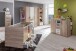 Kleiderschrank >Canton< in San Remo Eiche - 135x199x58cm (BxHxT)