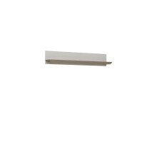 Wandboard >Indianapolis< in Schneeeiche - 145x22,1x25,6cm (BxHxT)