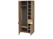 Garderobenschrank >Lydias< in Flagstaff Oak Umbria - 82x204x38cm (BxHxT)