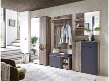 Garderobenpaneel >Lydias< in Flagstaff Oak Umbria - 82x134x30cm (BxHxT)