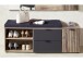 Sitzbank >Lydias< in Flagstaff Oak Umbria - 134x51x38cm (BxHxT)