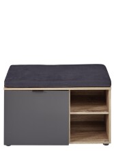 Garderoben-Set >Lydias< (5-teilig) in Flagstaff Oak Umbria - 266x204x38 (BxHxT)