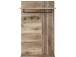 Garderoben-Set >Lydias< (4-teilig) in Flagstaff Oak Umbria - 216x204x38 (BxHxT)