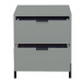 Kommode >Boulder< in Pine Green matt Lack QF - 51x62x45cm (BxHxT)