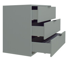 Kommode >Boulder< in Pine Green matt Lack BG - 81x67x45cm (BxHxT)
