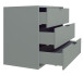 Kommode >Boulder< in Pine Green matt Lack BG - 81x67x45cm (BxHxT)
