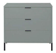Kommode >Boulder< in Pine Green matt Lack QF -...