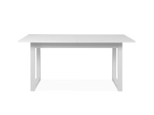 Esstisch >Arvada< in Weiß aus MDF - 160x75x90cm (BxHxT)
