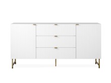 Sideboard >Elwood< in Weiß matt -...